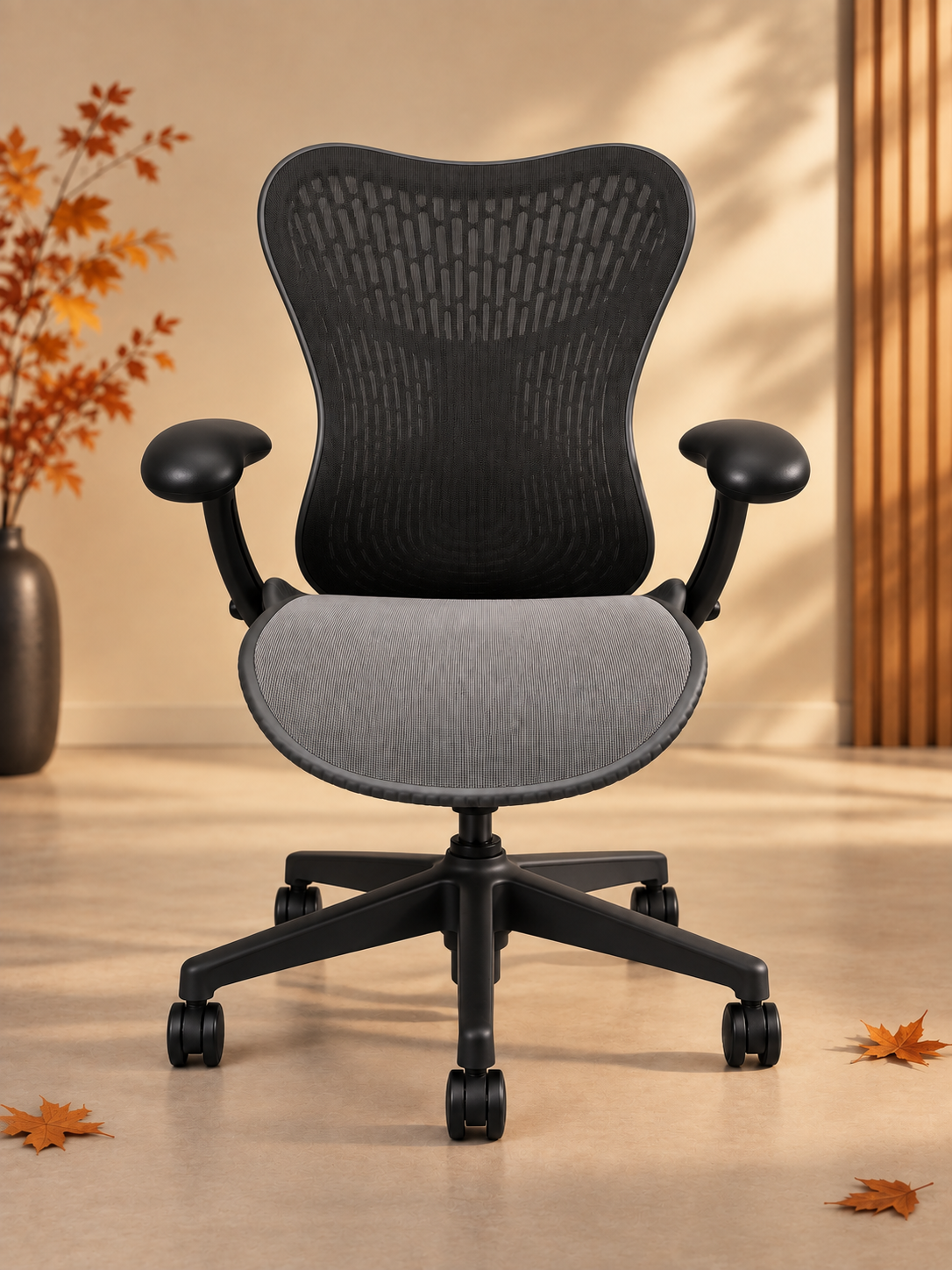 Herman Miller Mirra 2 Graphite Base Model Herfstdeal